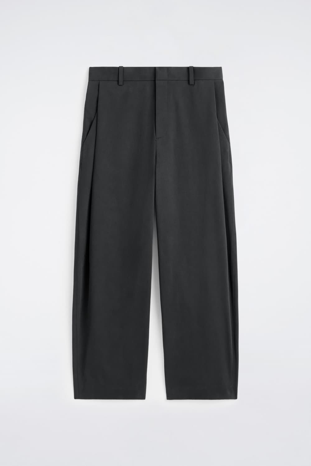 COS 와이드 레그 플리티드 코튼 트라우저 52사이즈 상품이미지5