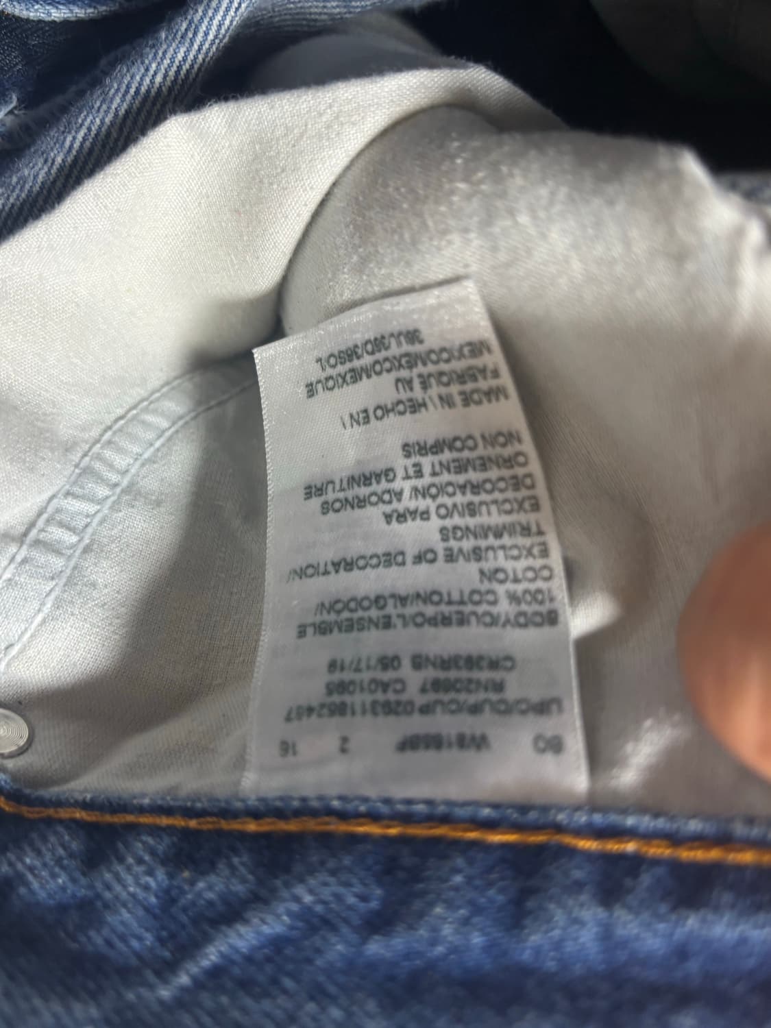 빈티지 디키즈 데님팬츠 상품이미지4