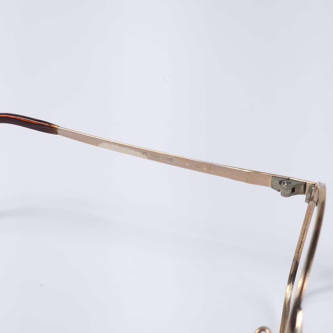 90's 14K 도금 올드빈티지 안경 상품이미지7