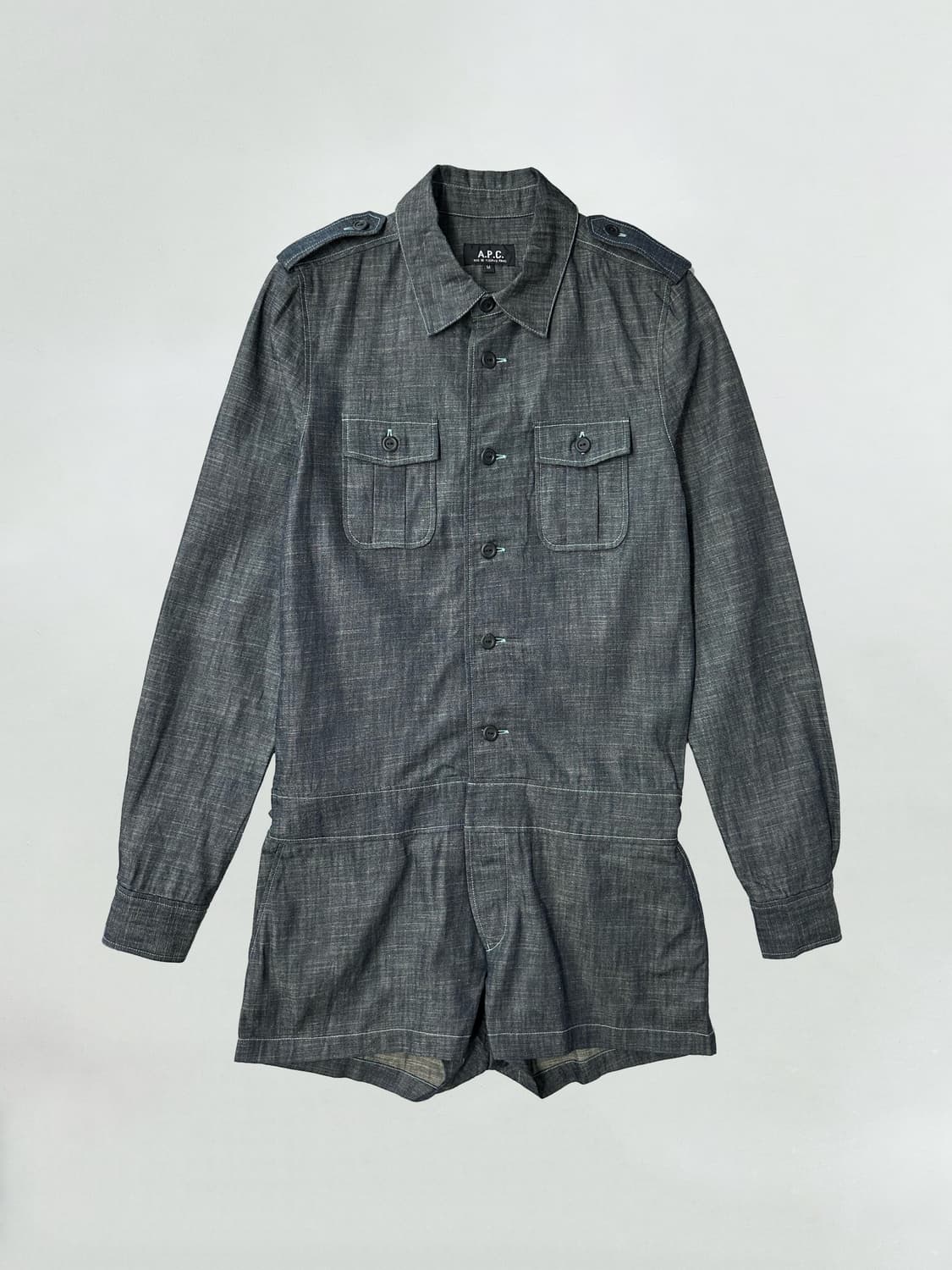 아페쎄 데님 원피스 상품이미지1