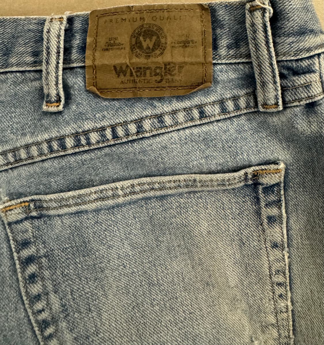 90’s 빈티지 wrangler 청반바지 상품이미지4