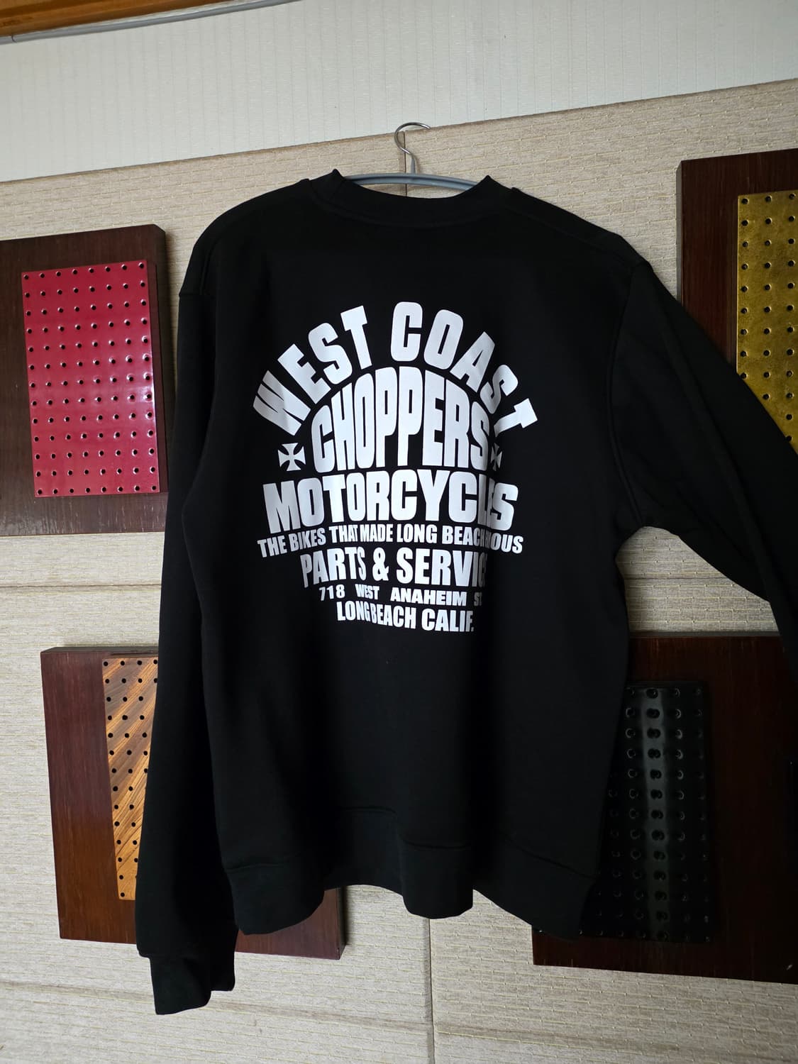 웨스트코스트차퍼스 맨투맨 상품이미지2