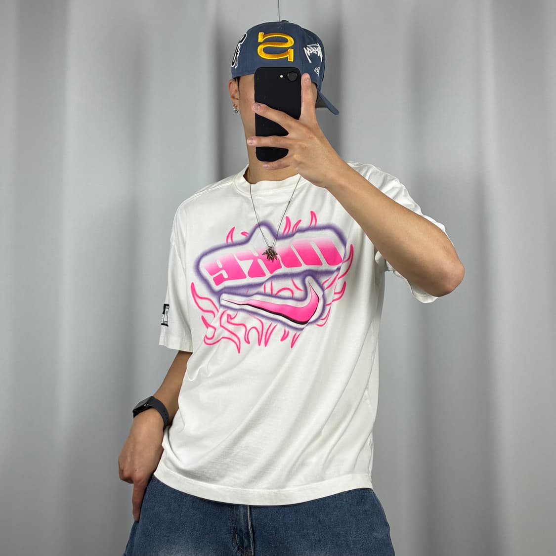 <나이키 올드스쿨 플레임 반팔 티셔츠> No.1558 상품이미지2