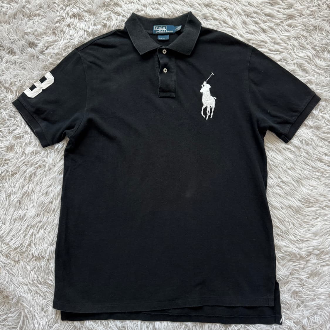 POLO 일본빈티지 빅포니 카라티 폴로 랄프로렌 빅포니카라티 L 100 상품이미지2
