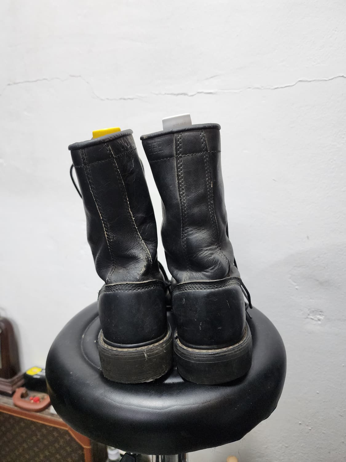 밀리터리 구형 리얼레더 전투화 상품이미지2