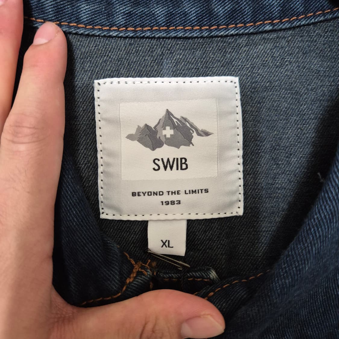 SWIB 스웨이브 남성 트러커 데님 청자켓 상품이미지4