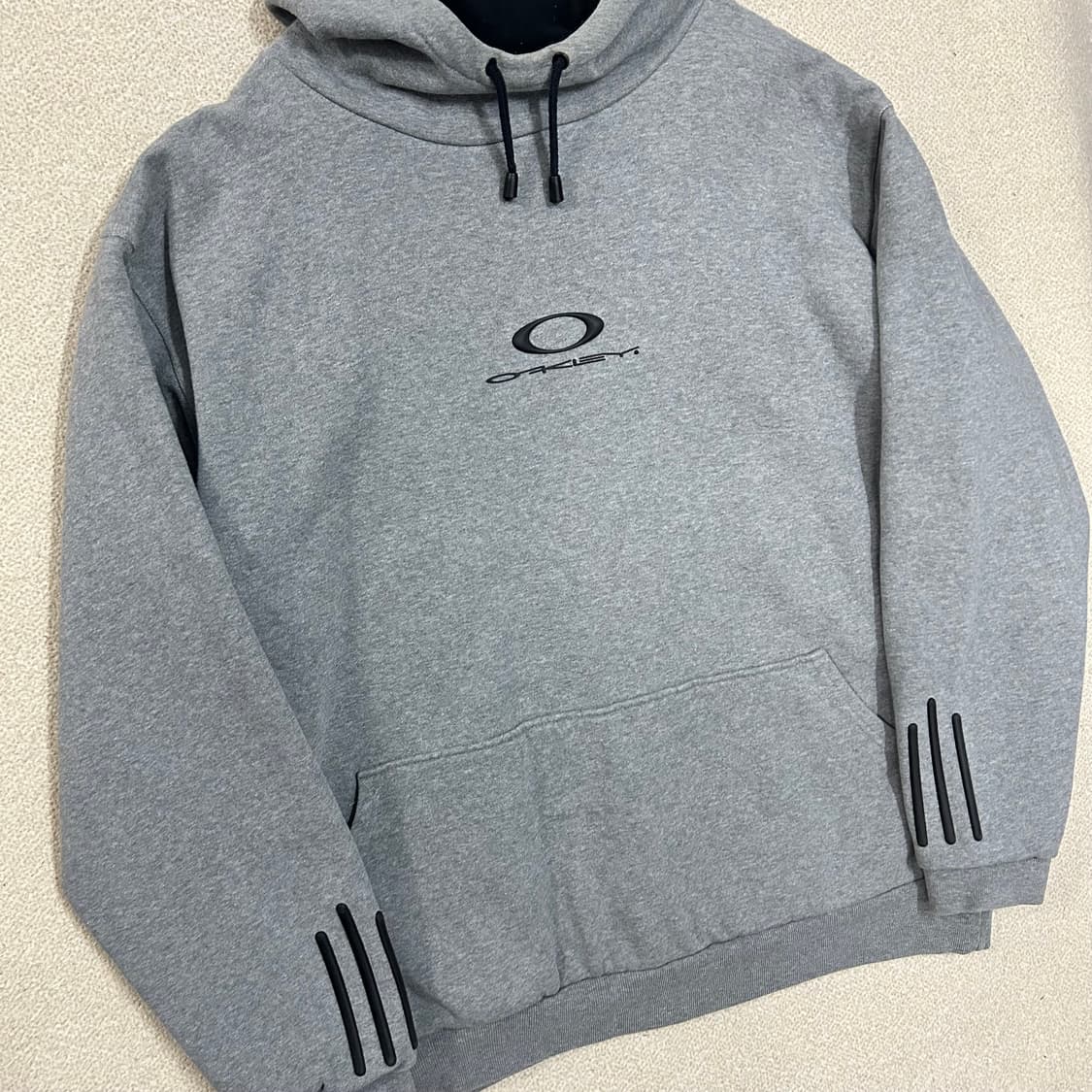 (XL) 00s 오클리 소프트웨어 3D입체 프린팅 플리스 안감 후드  상품이미지3