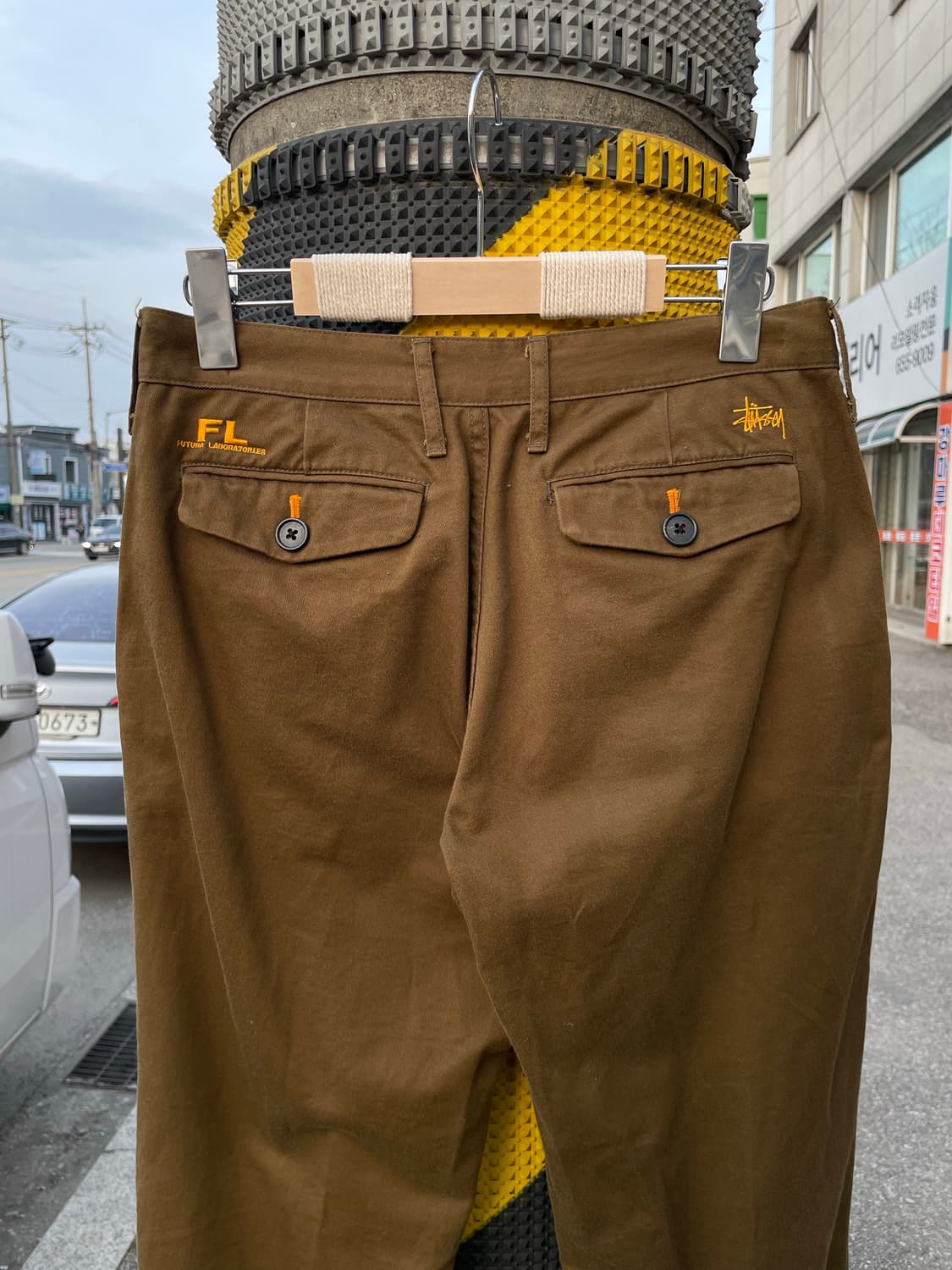 스투시 X 푸츄라 디자인 치노팬츠 (30) 상품이미지5