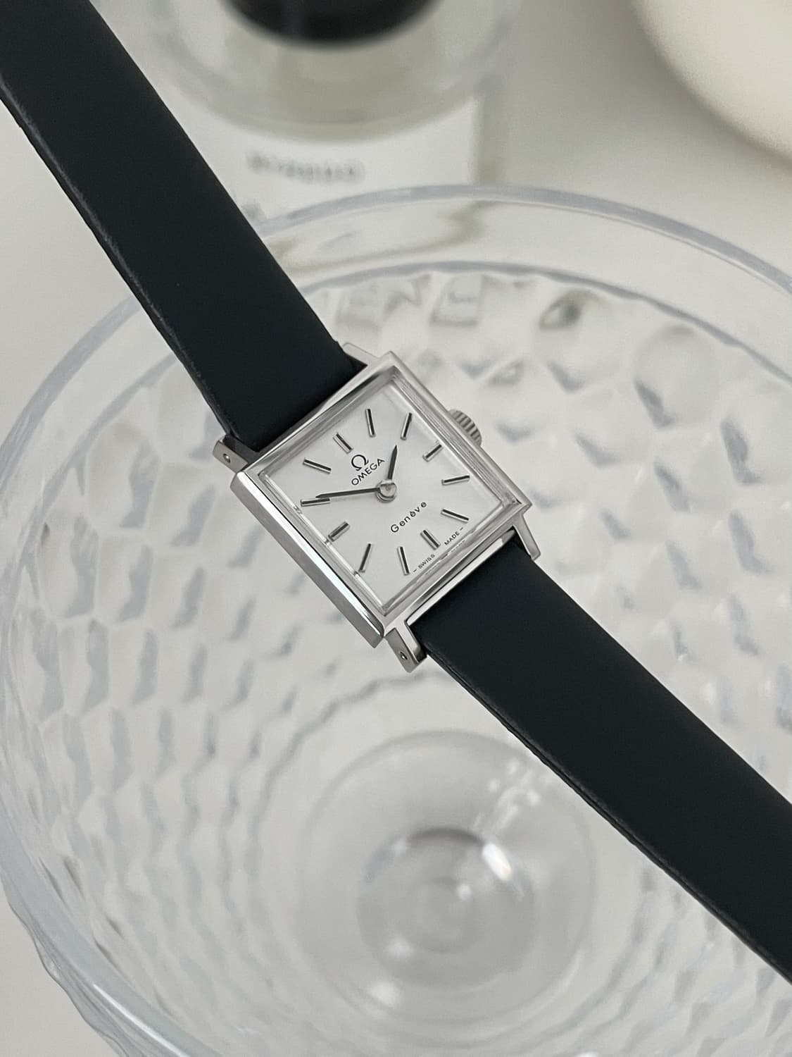 OMEGA Genève square winding watch/오메가 시계 상품이미지4