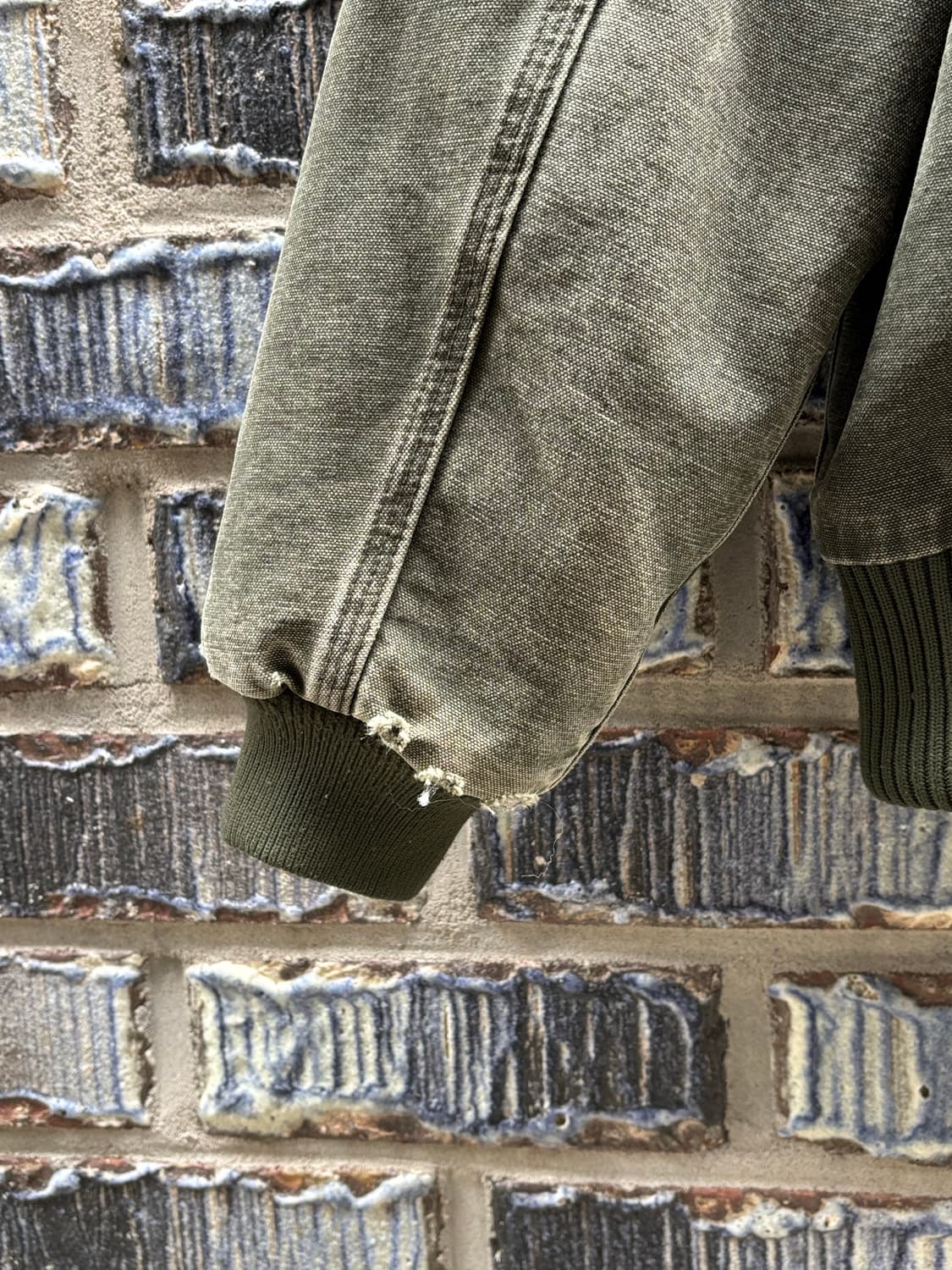 칼하트 j130 덕액티브자켓 모스그린 상품이미지6