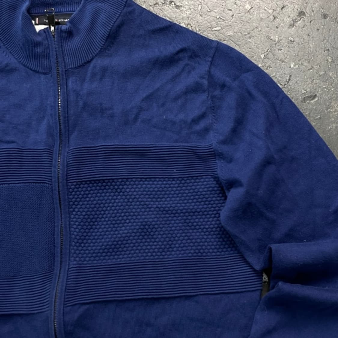 100 타미힐피거 니트집업 상품이미지2