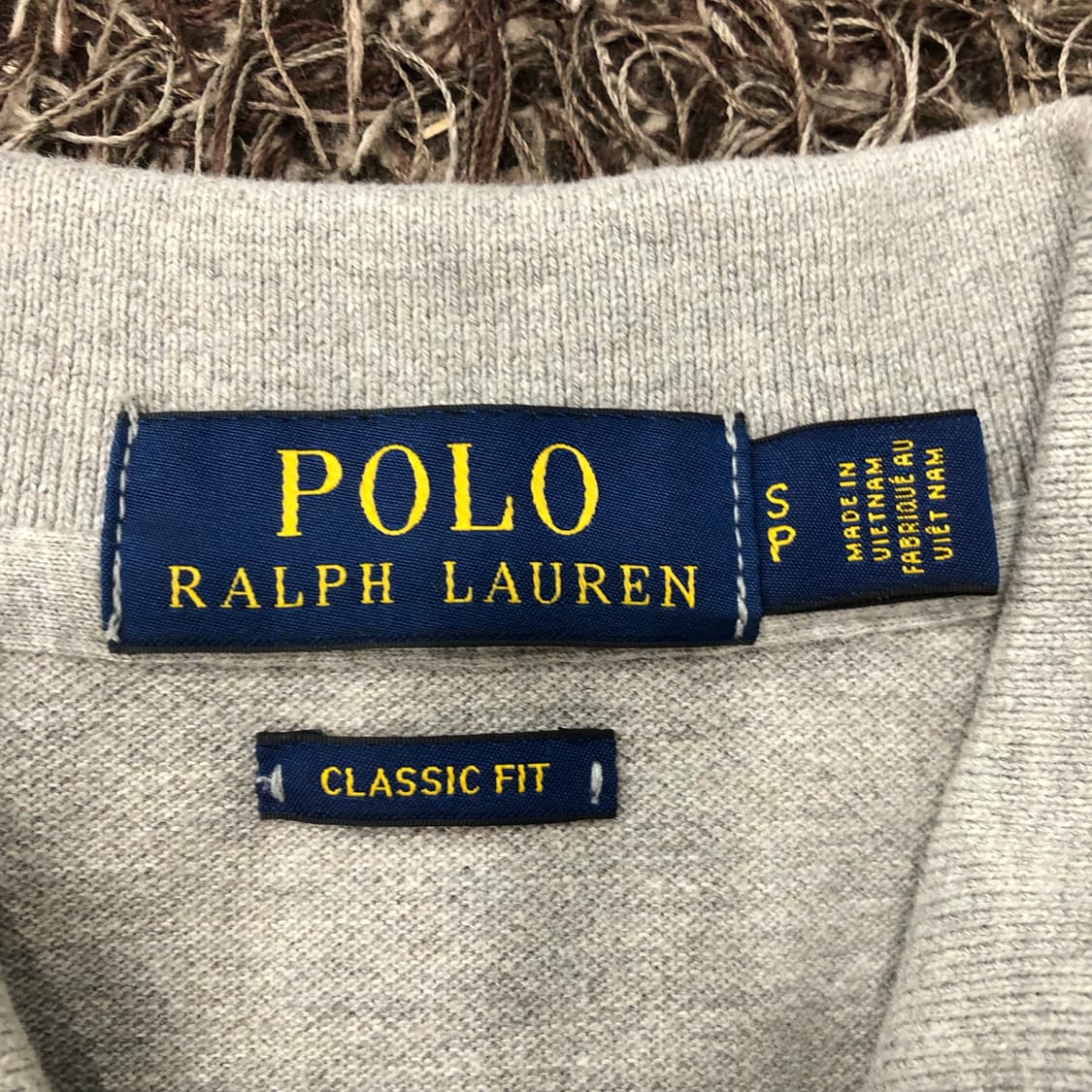 폴로 랄프로렌 그레이 카라 PK 반팔 티셔츠 상품이미지3