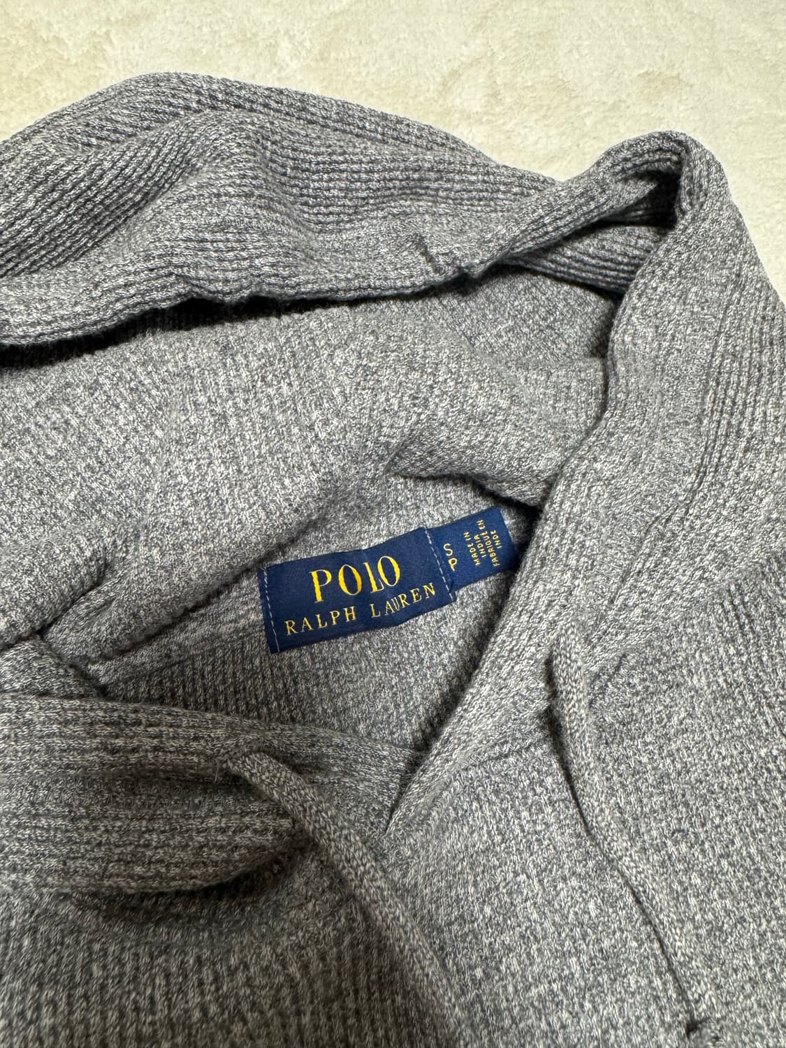폴로 니트 후드티 상품이미지3