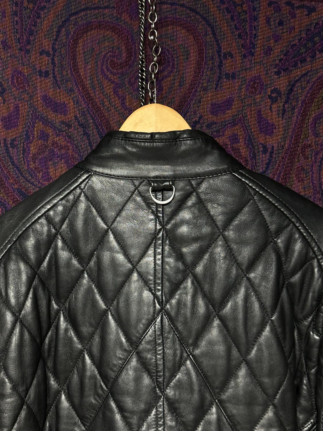 HE by MANGO 양가죽 퀄팅 바이크 자켓 상품이미지7