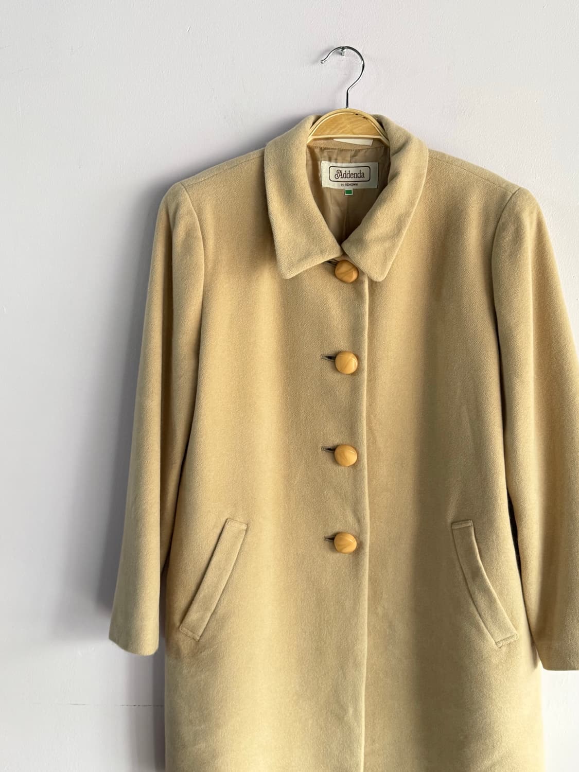 일본빈티지) 앙고라100 울 코트 / made in Japan 상품이미지7