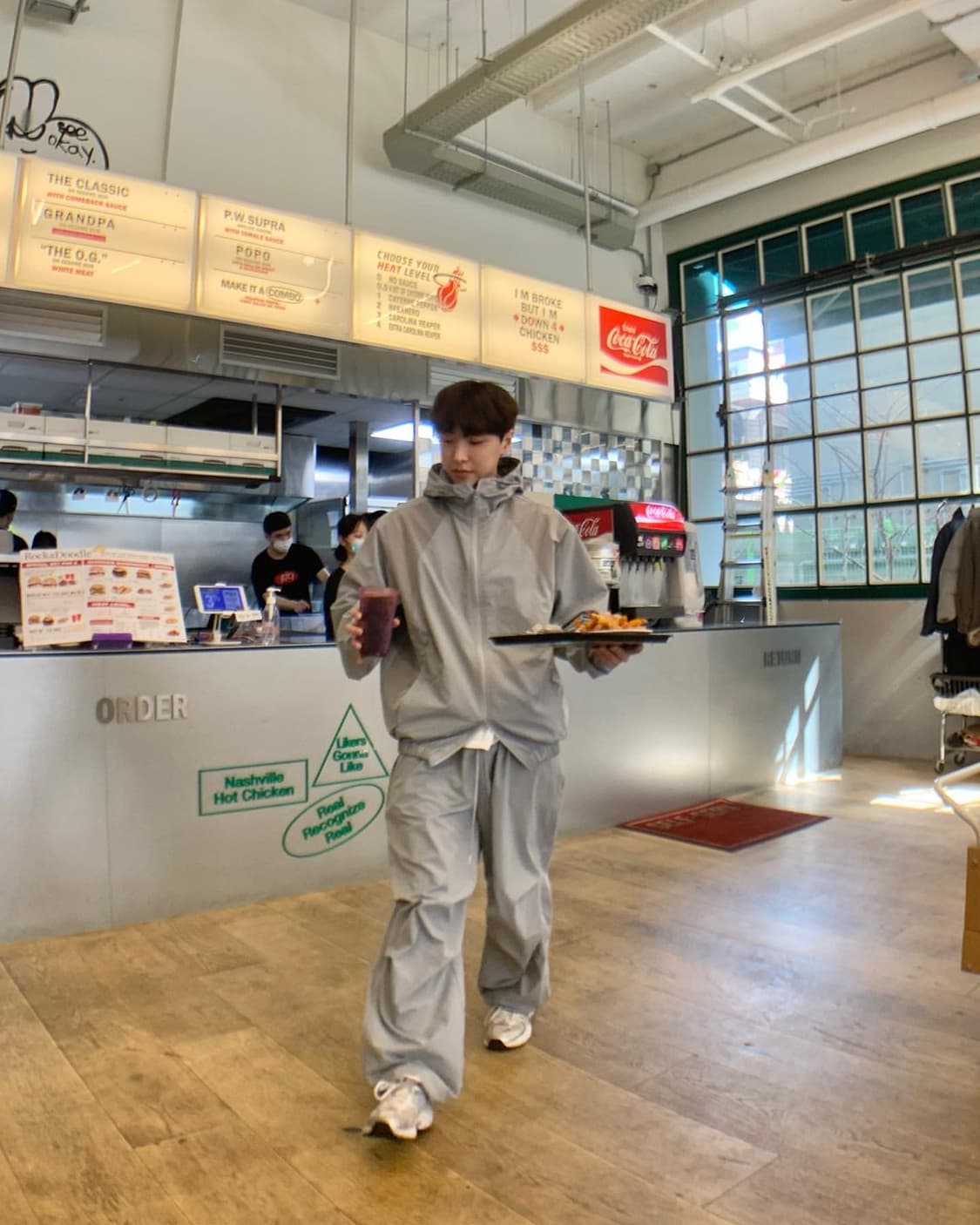 호아이보 나일론 와이드팬츠 상품이미지4