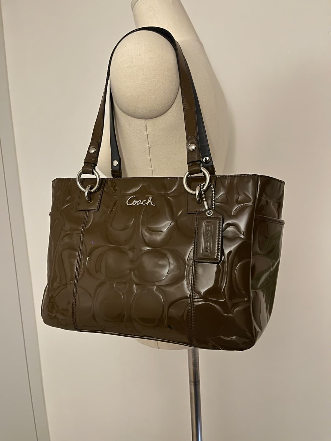 🎉BLACK FRIDAY🎉 Coach kaki bag 상품이미지2