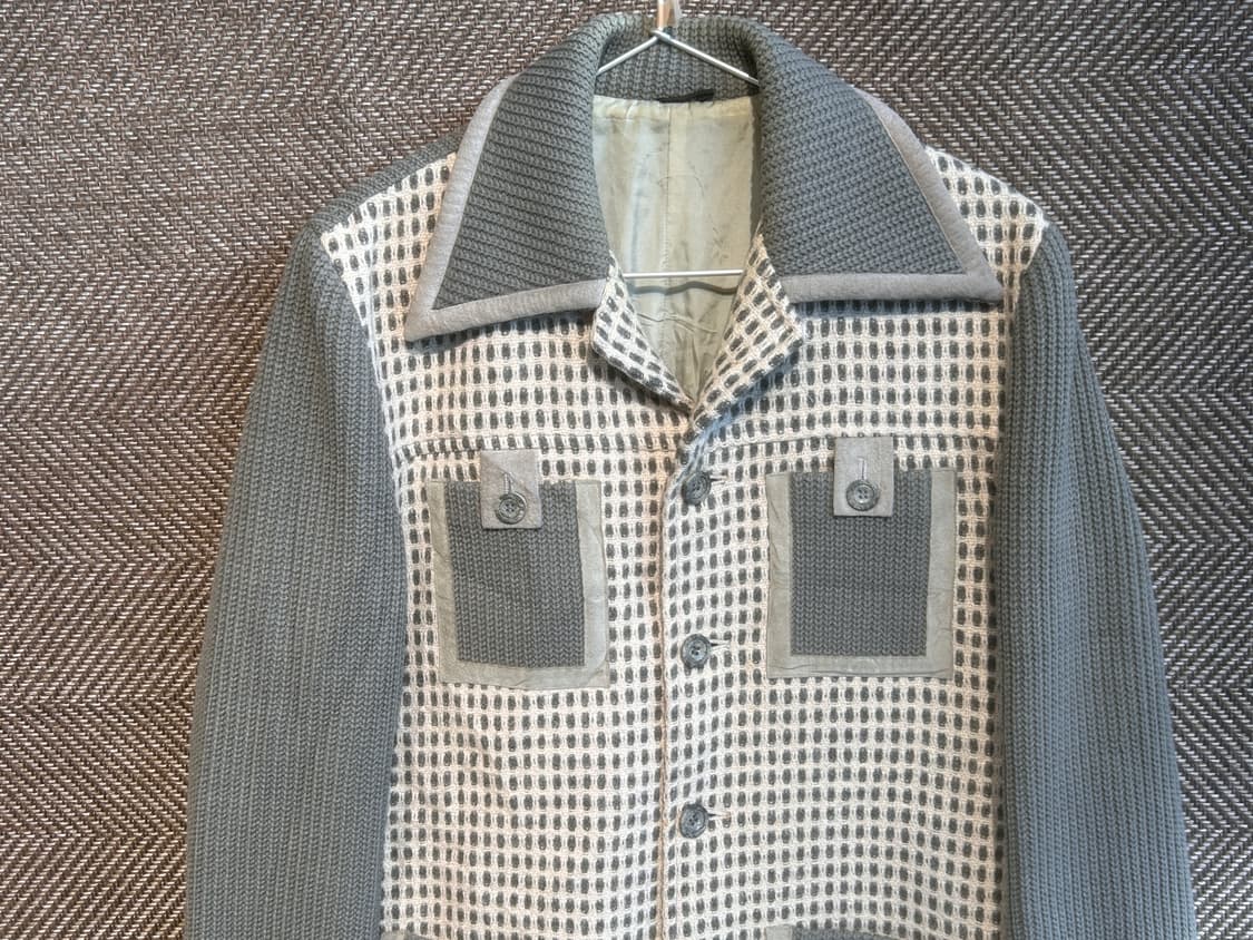 70s  피에르가르뎅 사메디 디망쉬 해체주의 재킷 상품이미지3