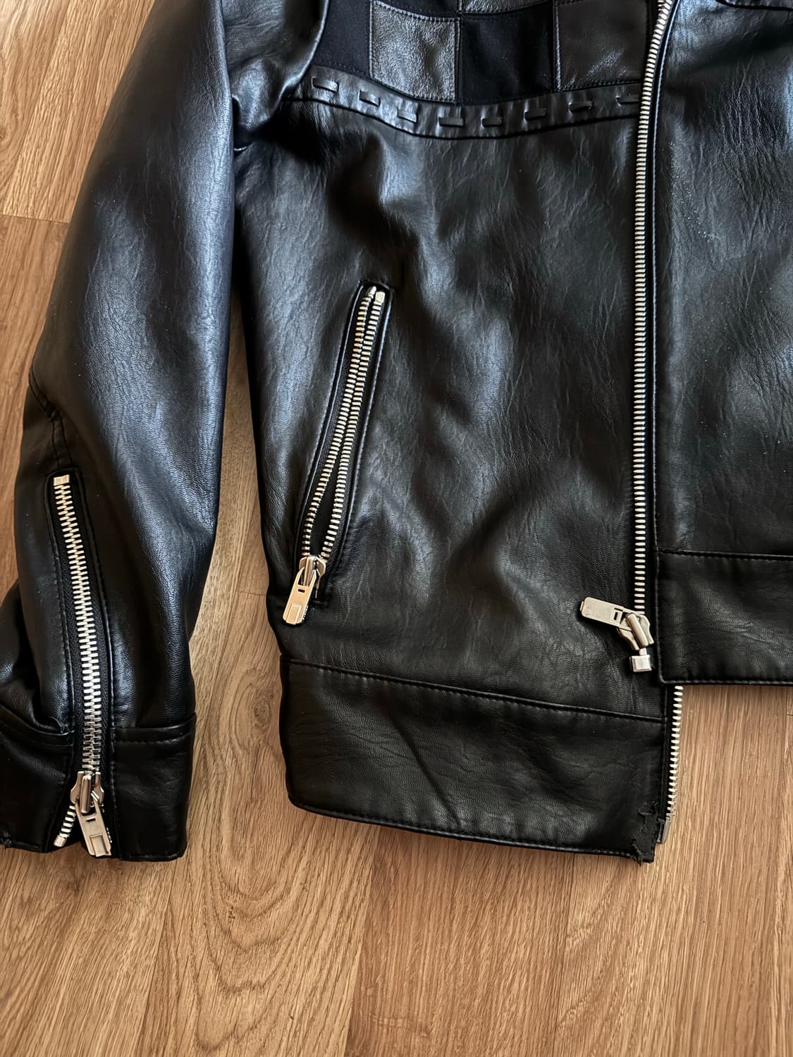 시스템 옴므 가죽자켓 상품이미지3