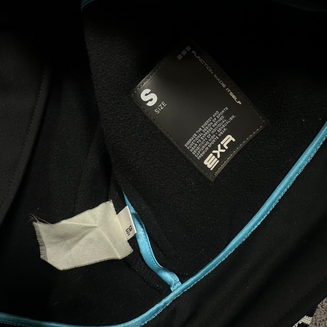 ✨ (바배) EXR 레이싱 블랙 여성 후드 집업 상품이미지4