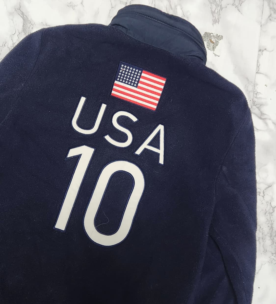 폴로 랄프로렌 빅포니 성조기 USA 후리스 플러스 자켓 상품이미지5