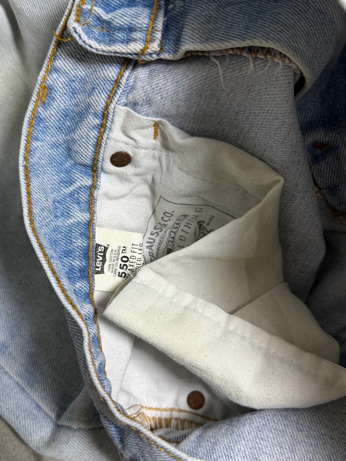 90s 리바이스 550 34 32 상품이미지3