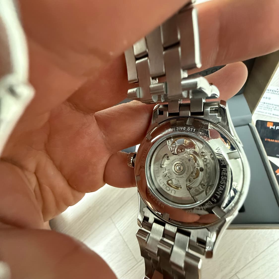 [42mm] 해밀턴 재즈마스터 블랙 상품이미지3