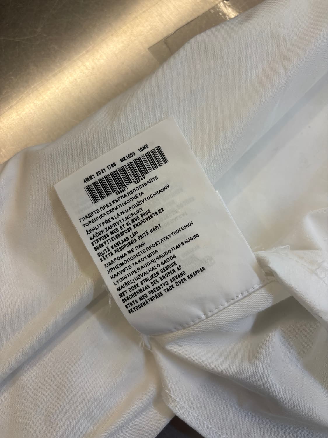 미우미우 크롭 코튼 셔츠 상품이미지5