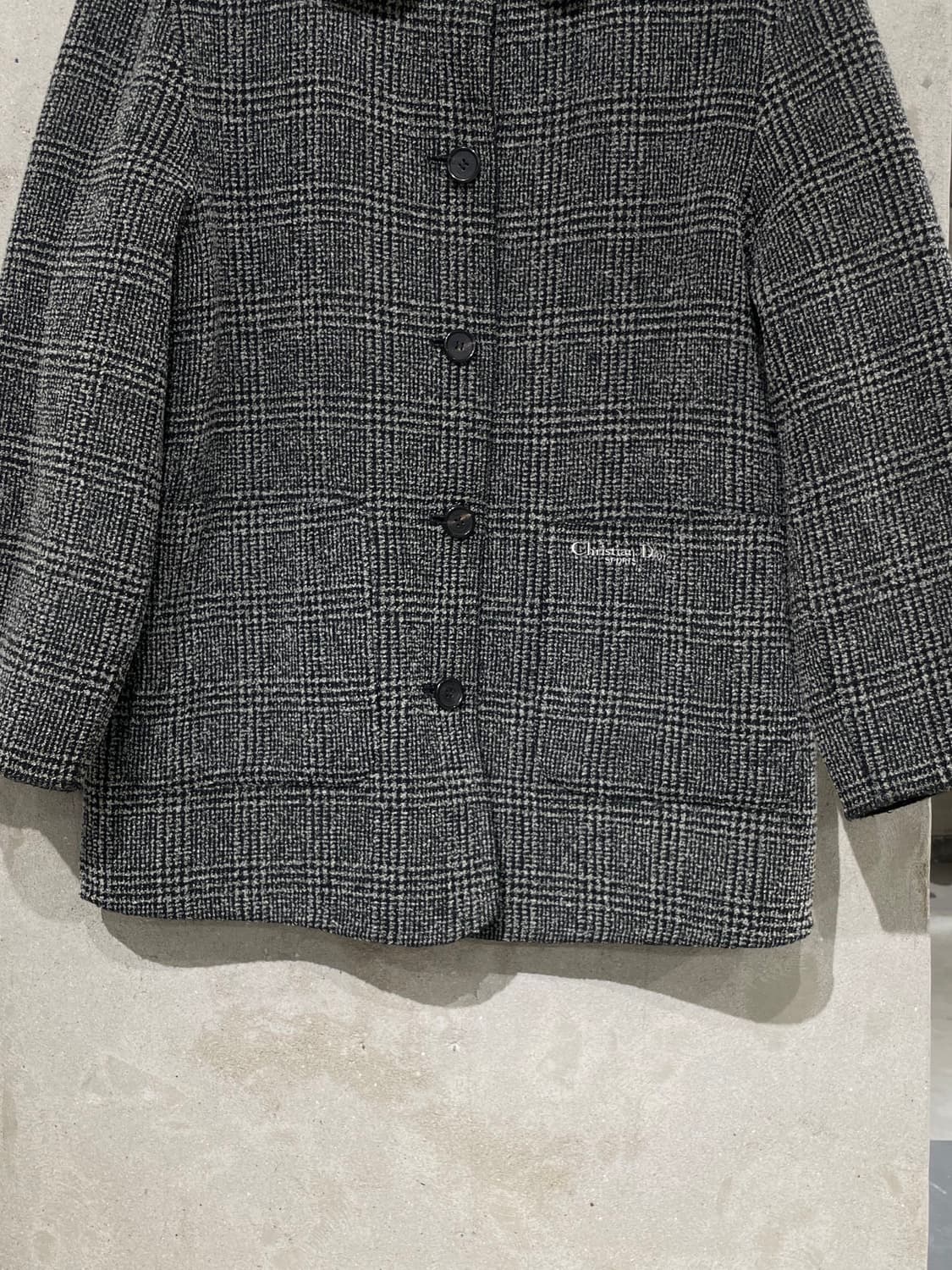 크리스찬 디올 스포츠 리버시블 울 혼방 숏 코트 상품이미지7