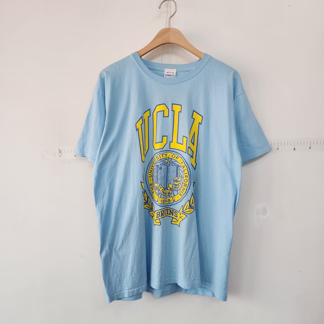 와일드 동키 반팔 티셔츠 하늘색 상품이미지1