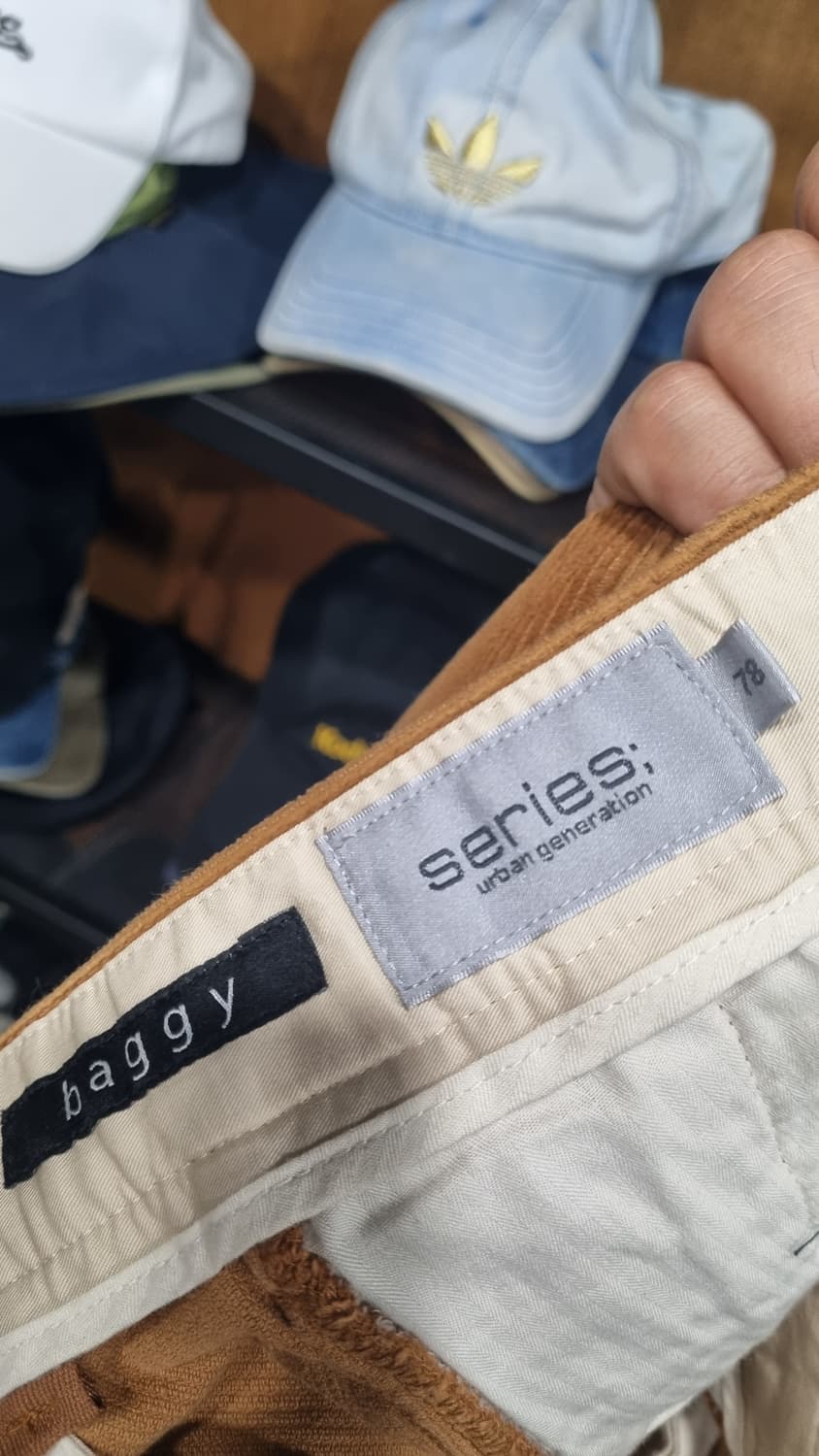 series 코오롱정품 골덴 배기 허리32(허리늘림수선) 상태최상 상품이미지2