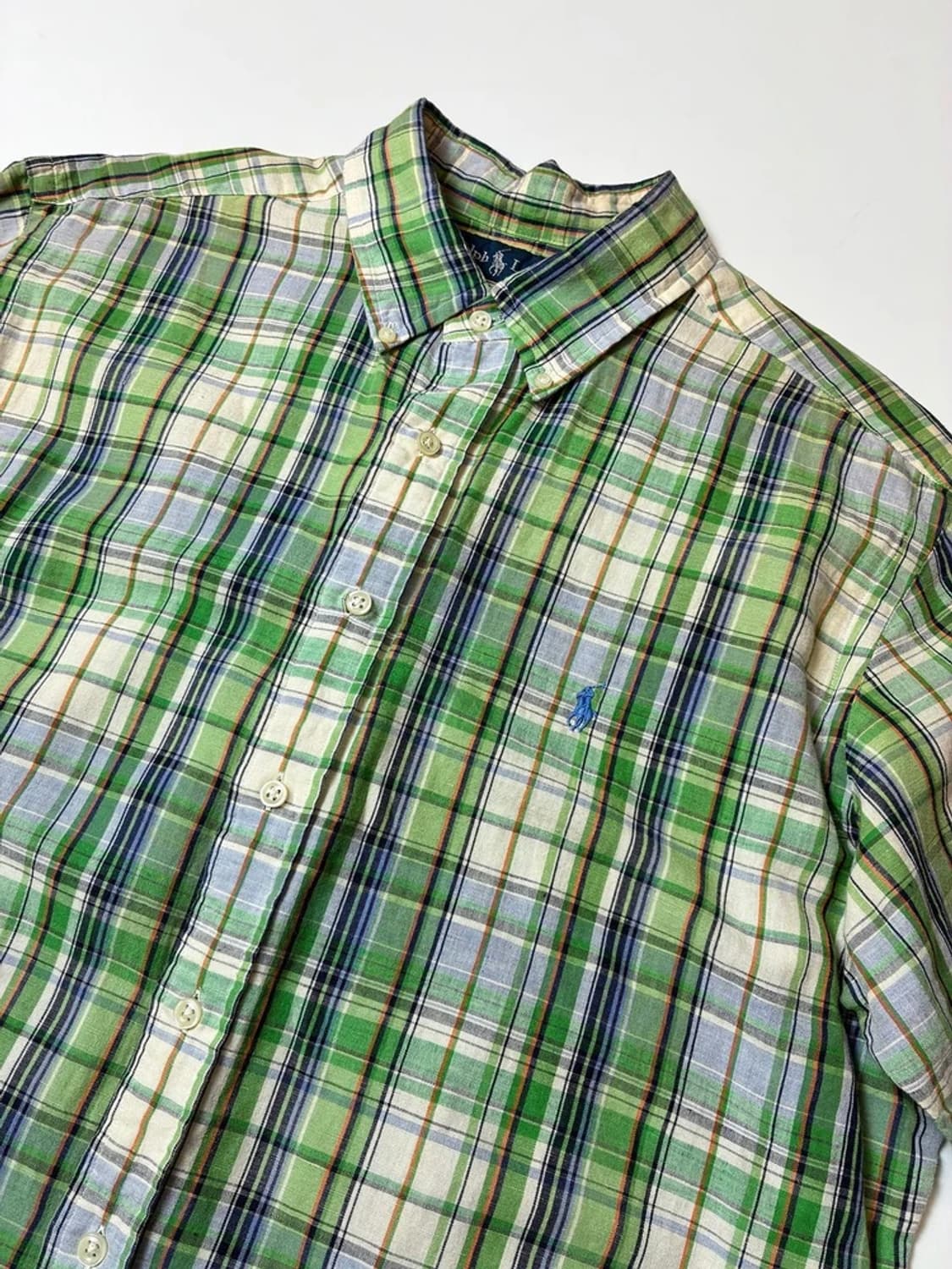 폴로 랄프 로렌 린넨 블렌드 반팔 셔츠 PN9102 상품이미지2