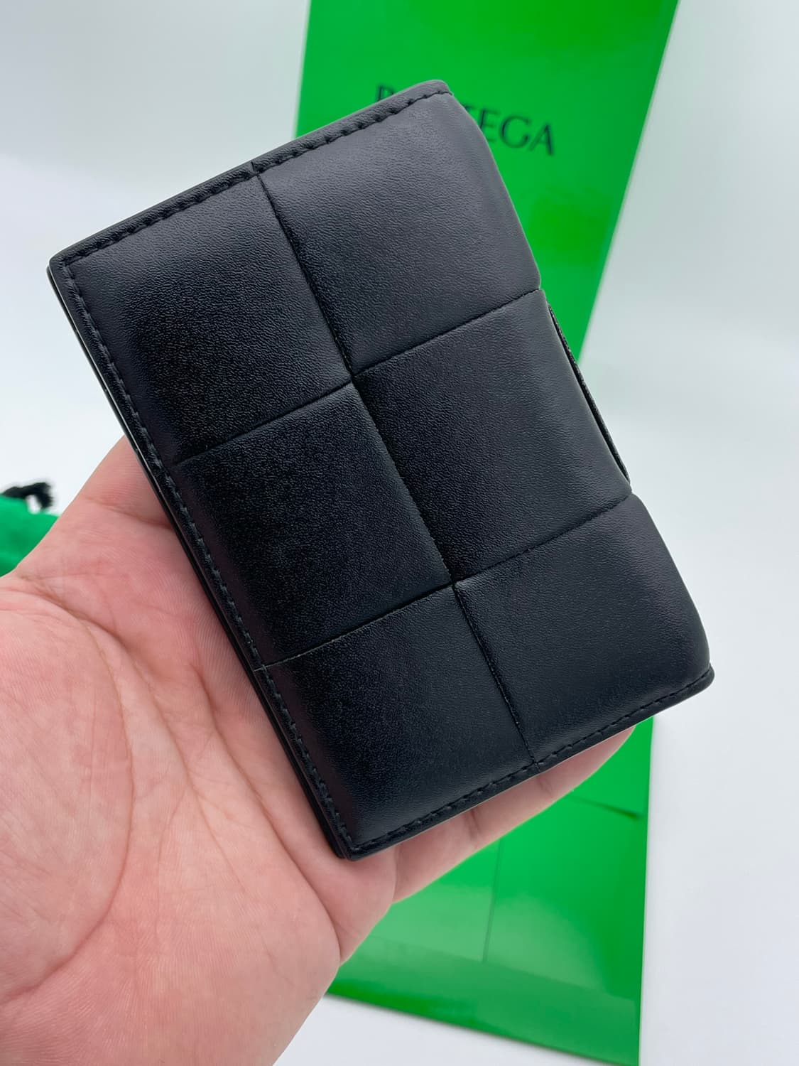 [ 정품 / 풀구성 ] 보테가베네타 맥시 오거나이저 블랙  상품이미지2