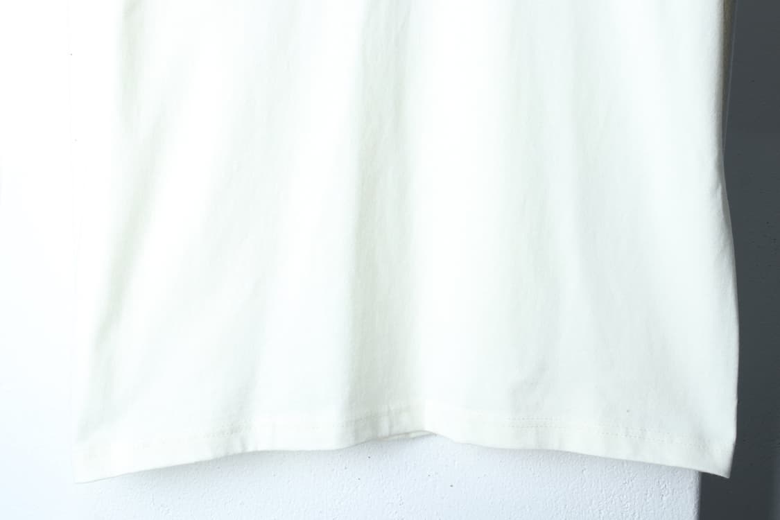 (L-XL) 샤카웨어 반팔 티셔츠 USA 아이보리 크롭 무지-7B54 상품이미지4