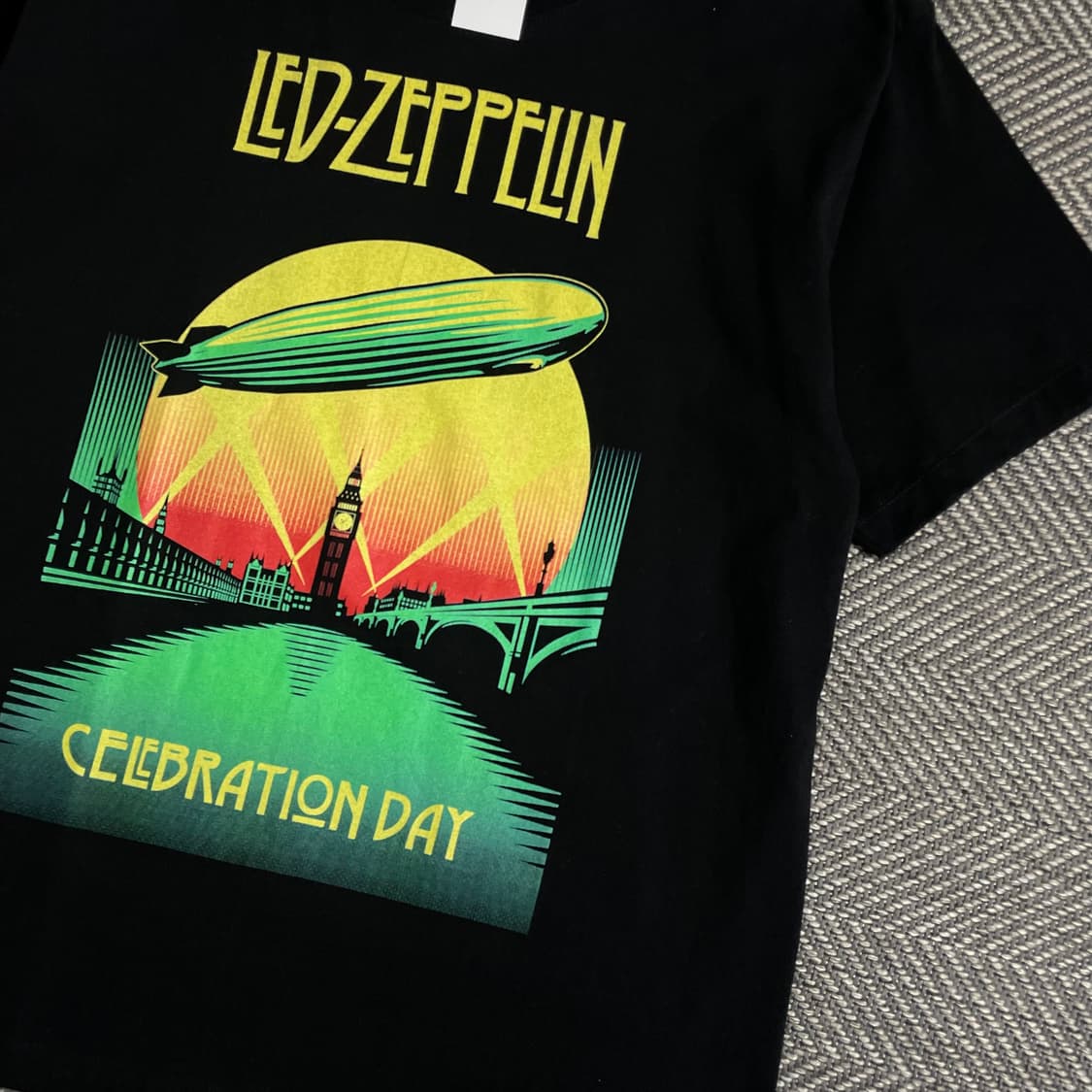 빈티지 레드채플린 락 밴드 티셔츠o 3630 상품이미지2