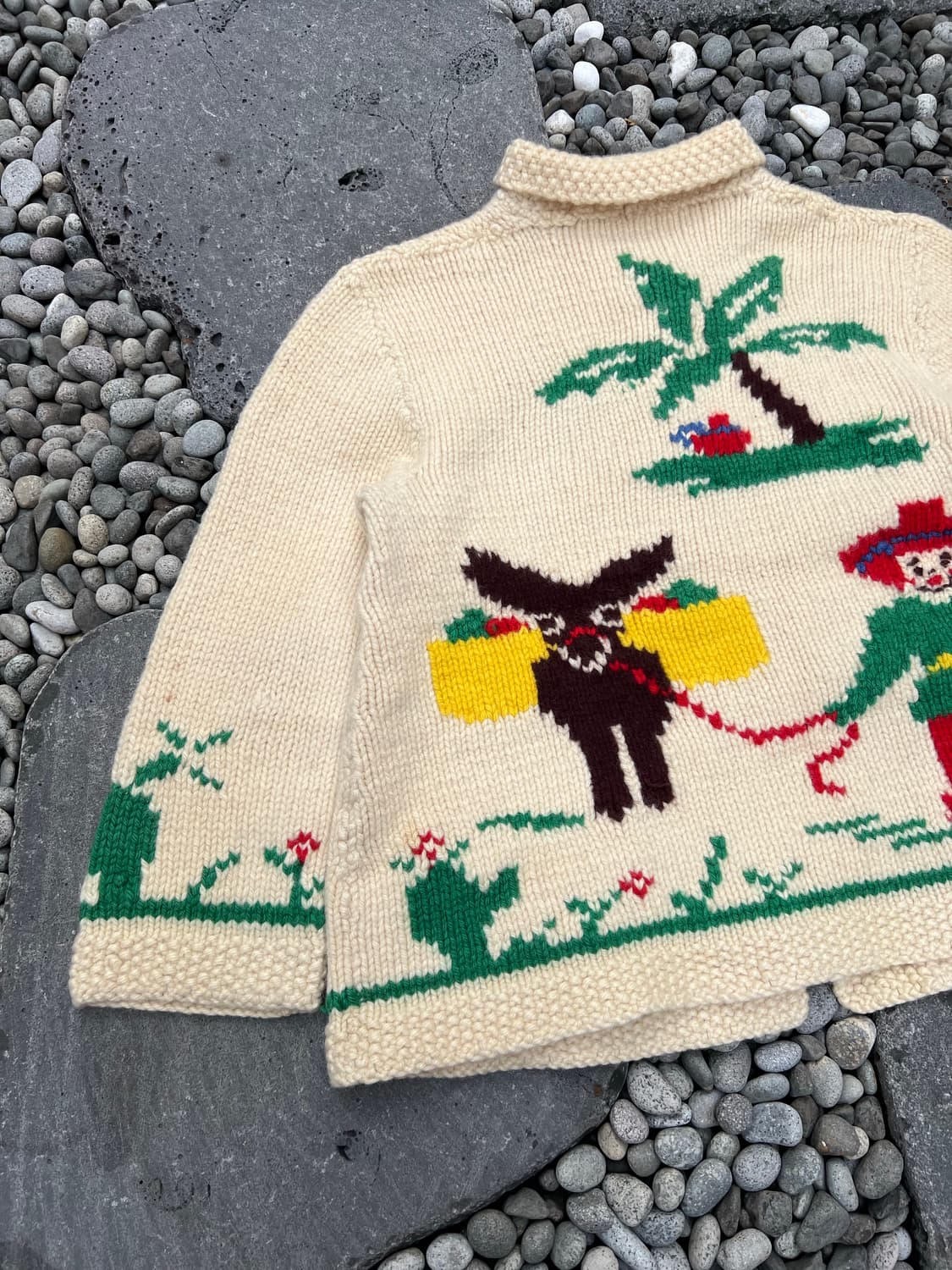 1950s MEXICAN NOVELTY COWICHAN 빈티지코위찬가디건 상품이미지9