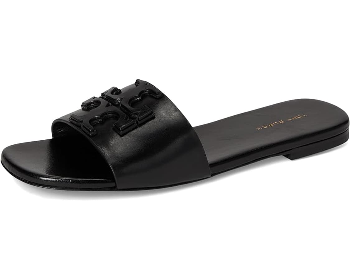 토리버치 ines 더블티 플랫 슬라이드 샌들 perpect black 상품이미지3