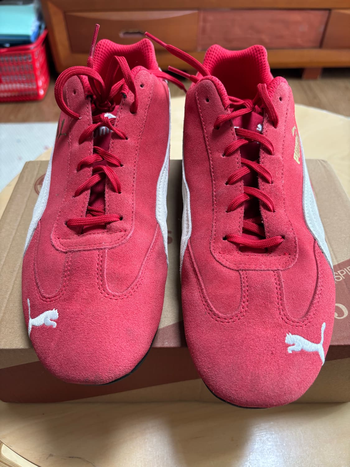 295) 푸마 스피드캣 ls 하이리스크 레드 상품이미지2