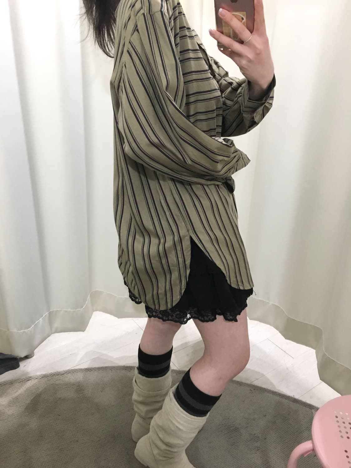 y2k lace skirt 상품이미지4