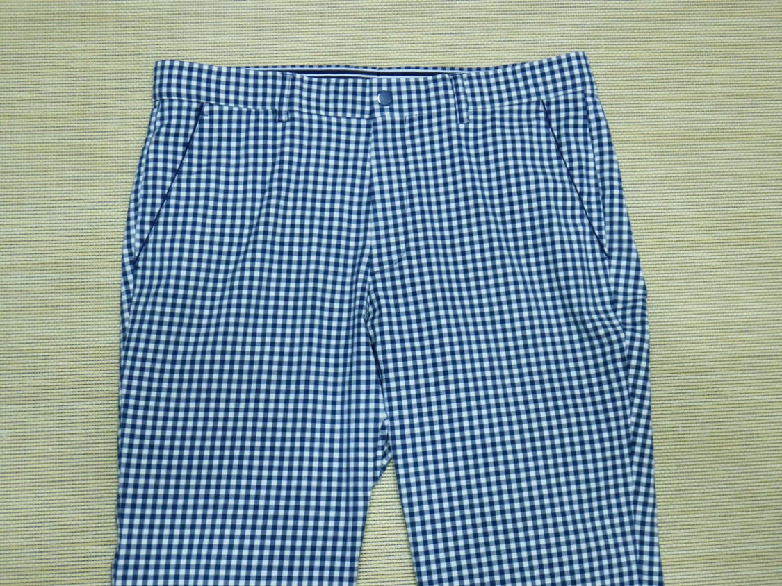 (34인치) 삼성물산 빈폴골프 깅엄 체크 남성 팬츠 상품이미지4