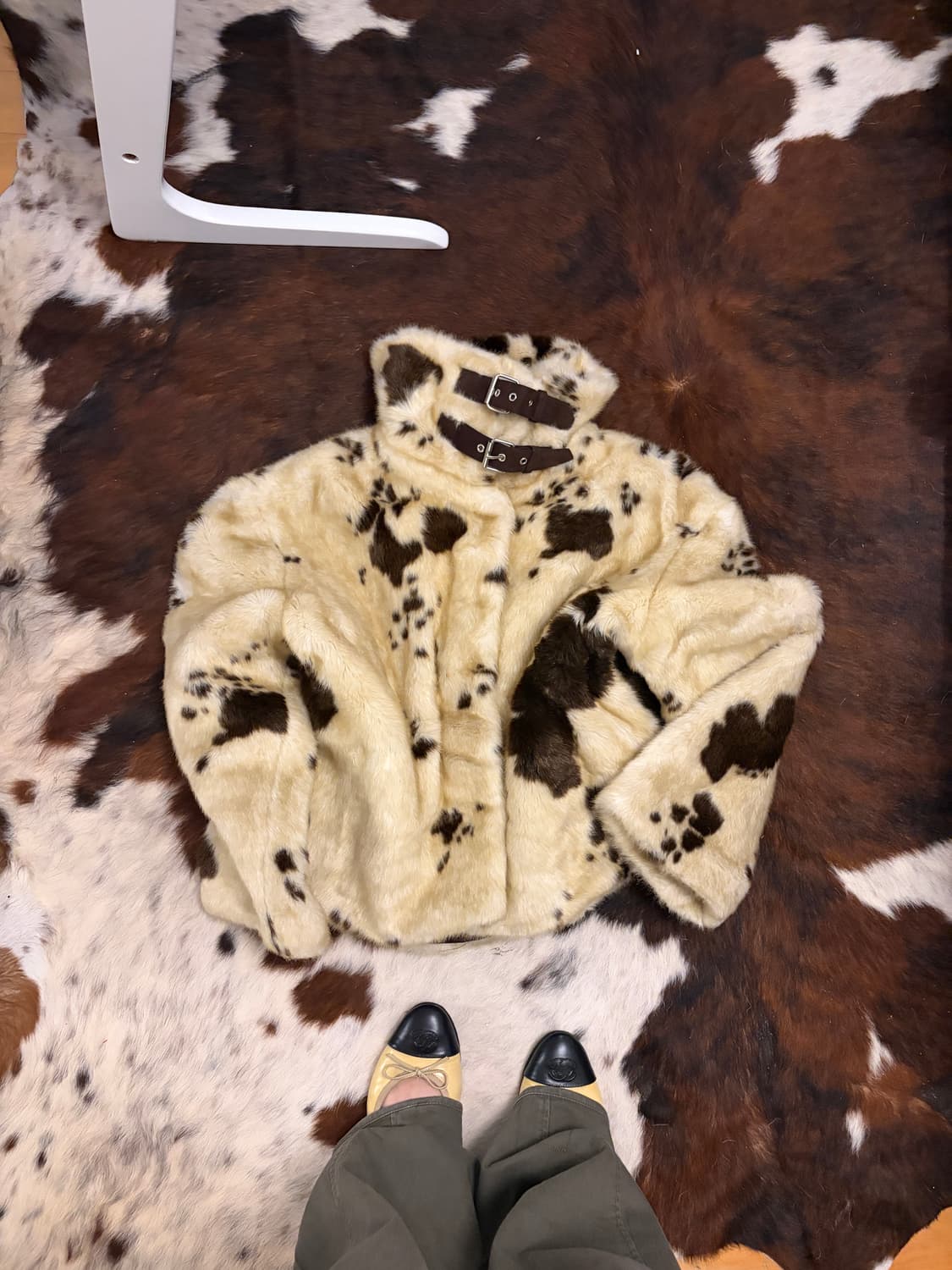 빈티지 카우 퍼 자켓(착용샷O) 상품이미지3