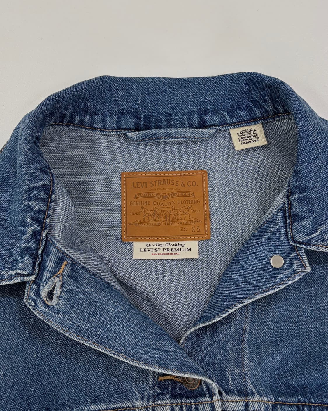 [M]리바이스 프리미엄 BigE 트러커 데님 자켓 상품이미지7