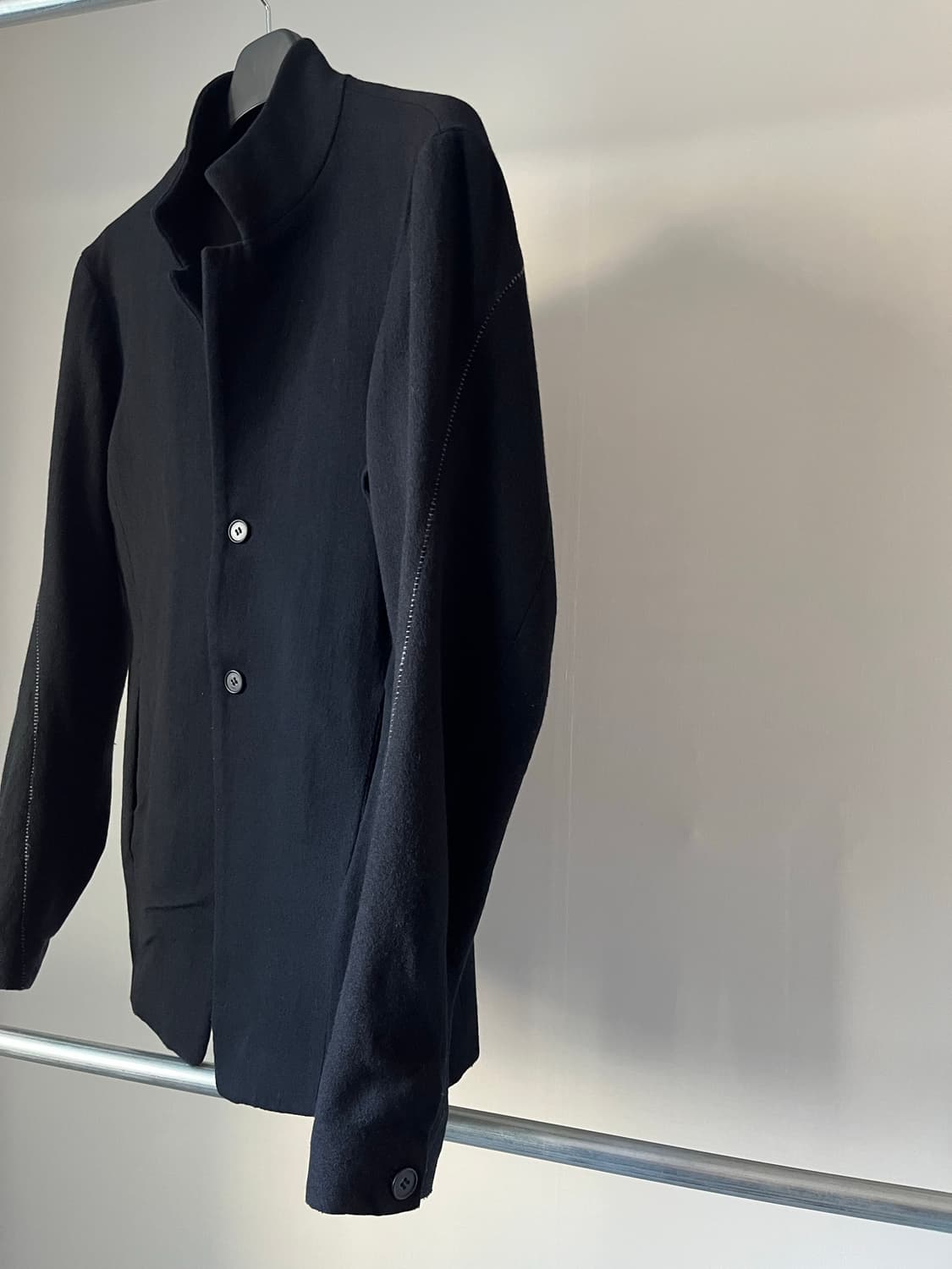 RIPVANWINKLE WOOL FLANO DRAPING JACKET 상품이미지2