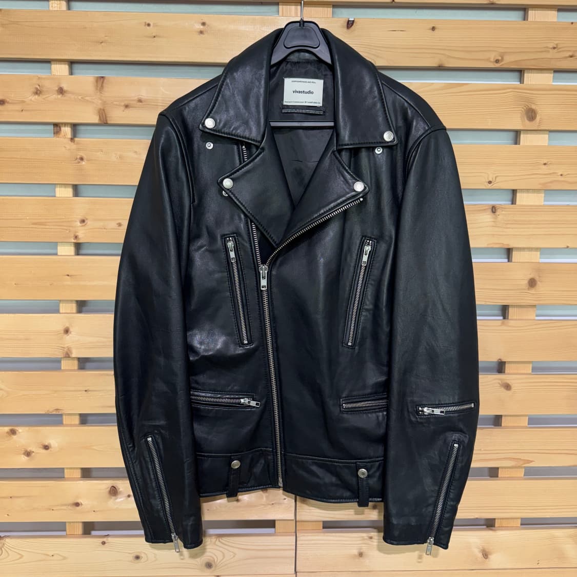 비바스튜디오 가죽자켓 상품이미지1
