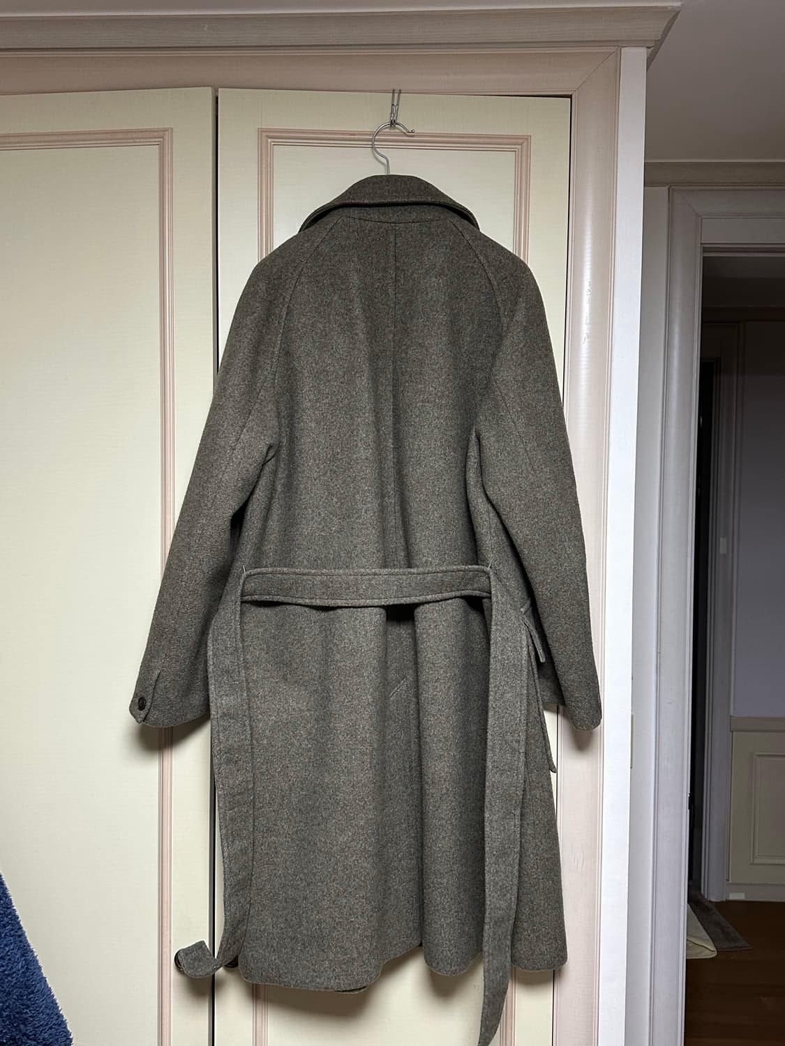 비이커(beaker) 로브 울발마칸코트 2사이즈(105) (착샷첨부) 상품이미지4