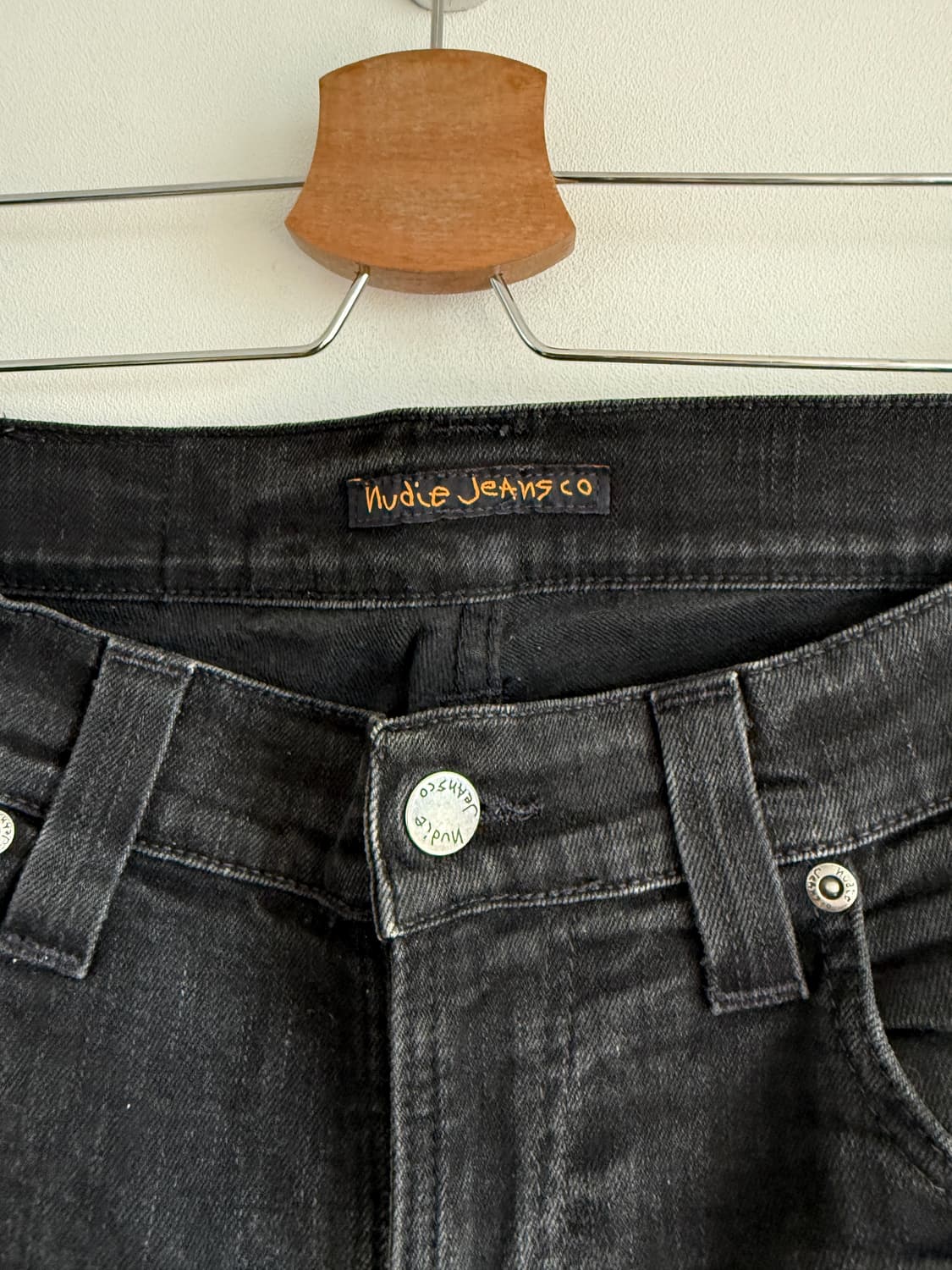 누디진(Nudie Jeans) 씬핀 블랙링 팬츠 상품이미지6