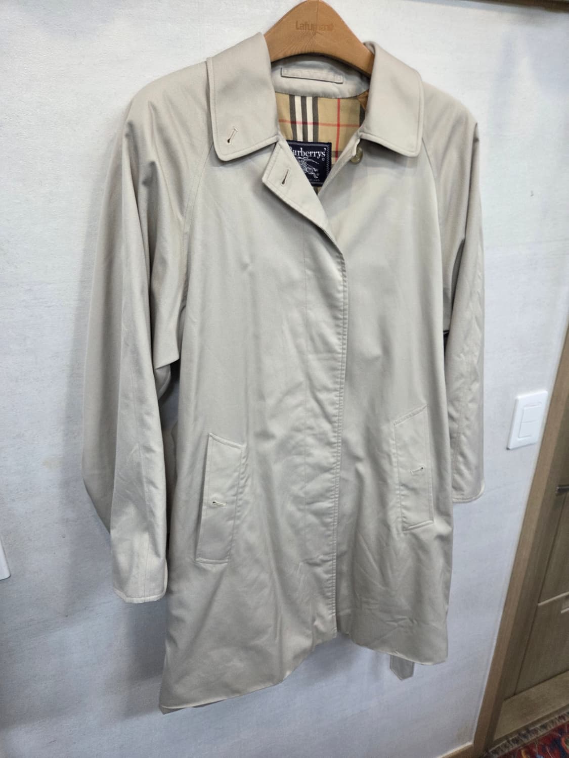 버버리 올드스쿨 벨티드 싱글코트 남성기준 m 상품이미지6