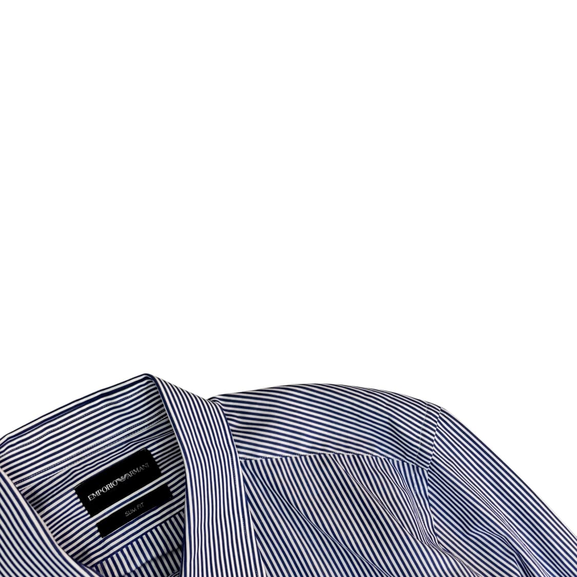 엠포리오아르마니 슬림 핏 스트라이프 셔츠 상품이미지3