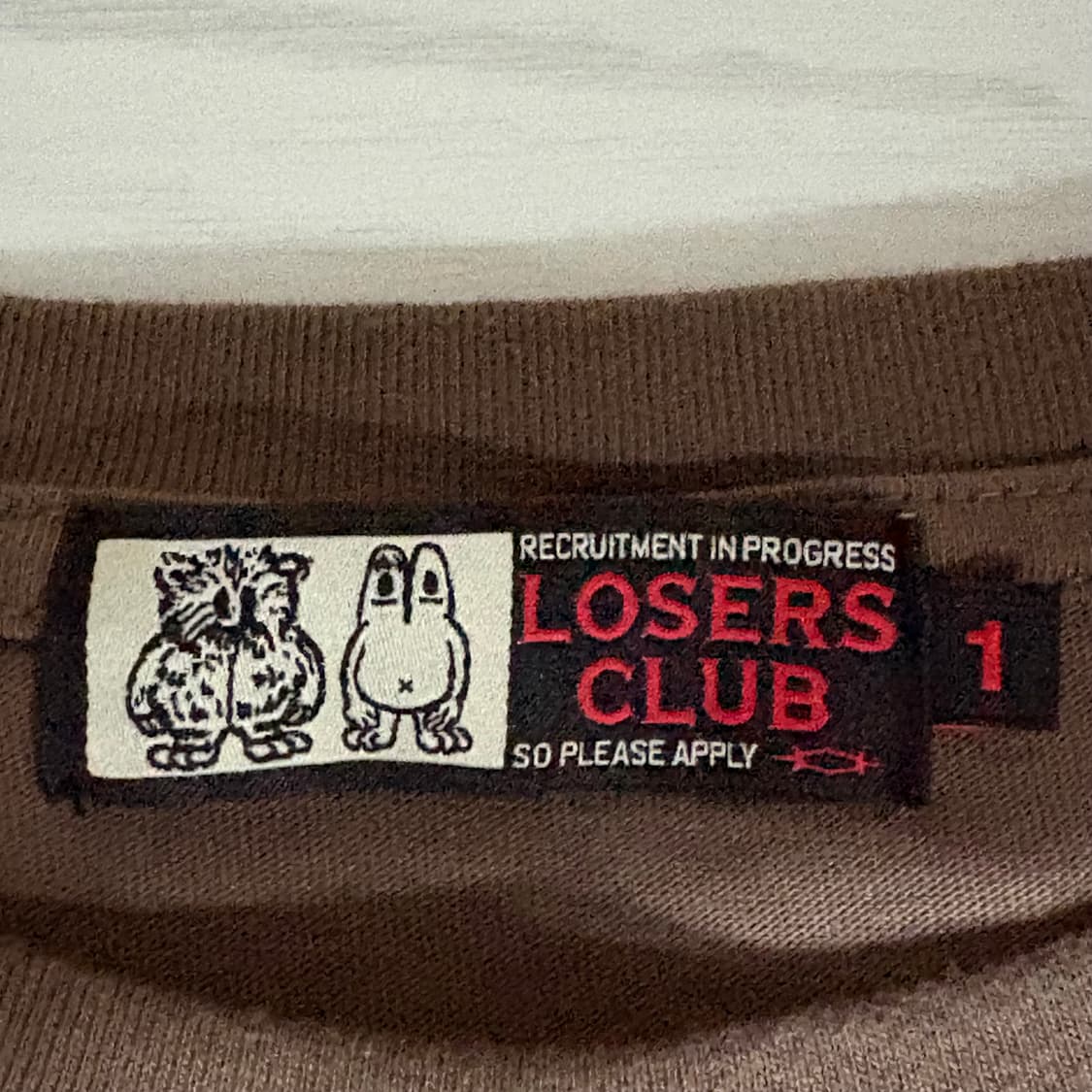 루저스클럽 노모어띵킹 브라운 상품이미지2