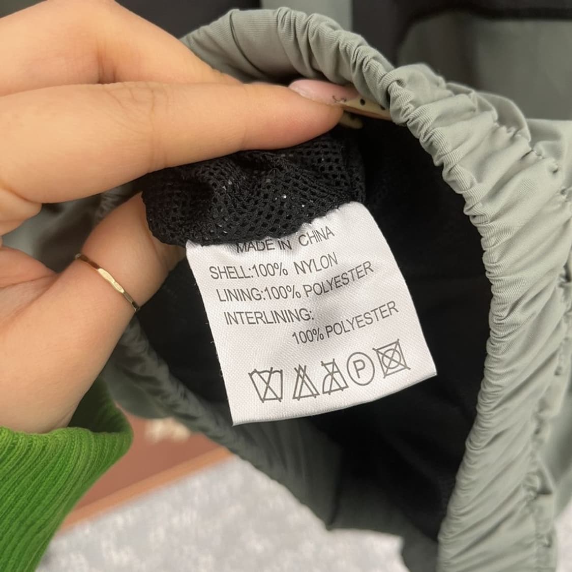 ARMY IPFU 1 US 미군 오리지널 스카치 바람막이 M C10009 상품이미지6